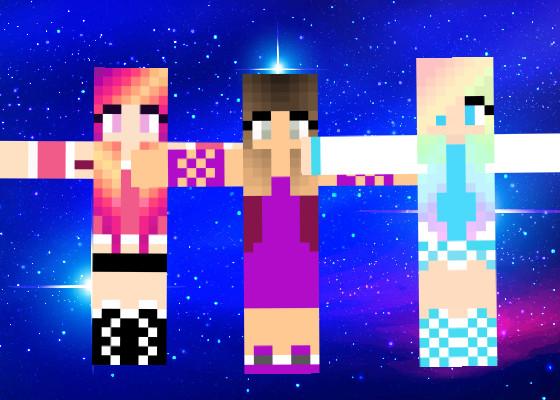 Minecraft girls  1