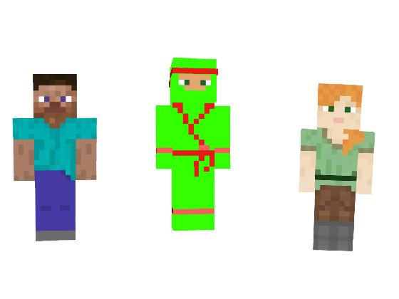 Minecraft animation