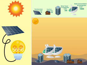 Solar Power Clicker