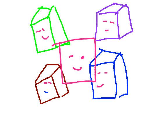 how to draw a cube