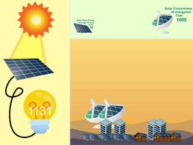 Solar Power Clicker