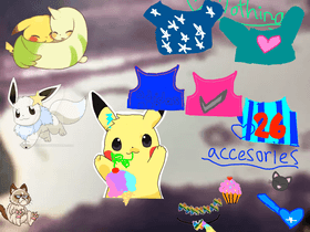 Kawaii Pikachu Dressup :3 1