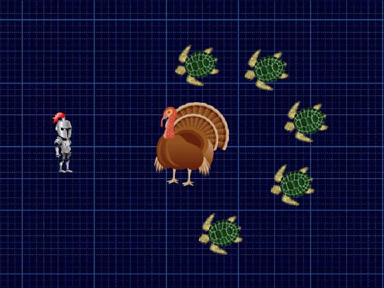 turkey and turtle defend