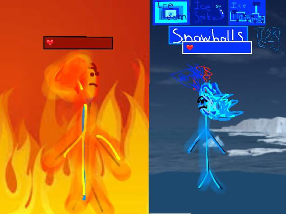 Fire VS Ice  1 1