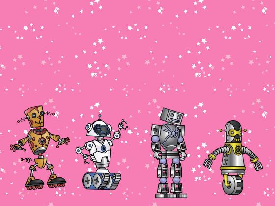 Cool dancing robots