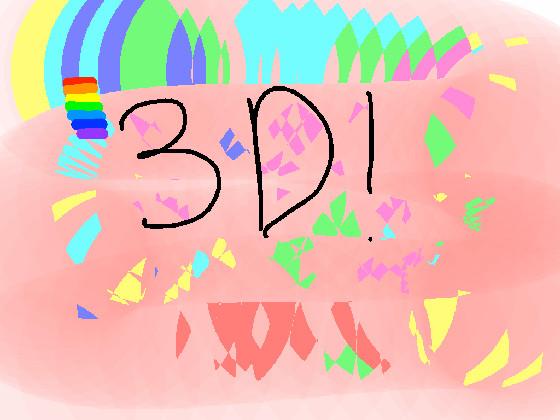 Rainbow Drawing (3D!)