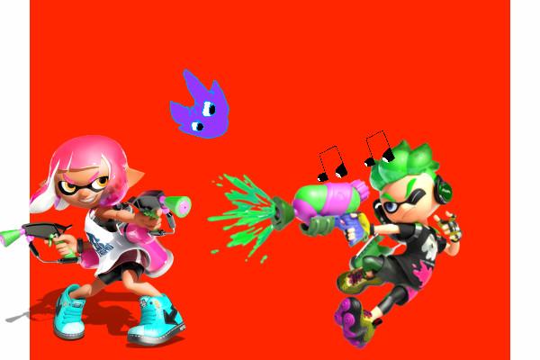 Splatoon We will rock you. 1