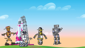 Alyssia's Robot dance party