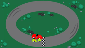 Mario kart race