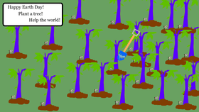 Plant Trees! Game!! BOYS ONLY!!!