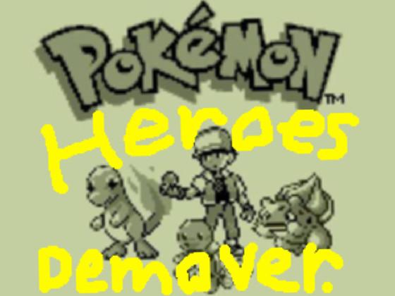 Pokémon Heroes Demo 1