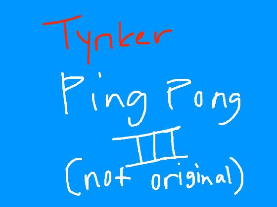 Tynker Ping Pong 3