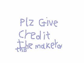 girl wants you to give credit