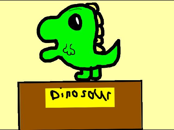 Talking dinosour