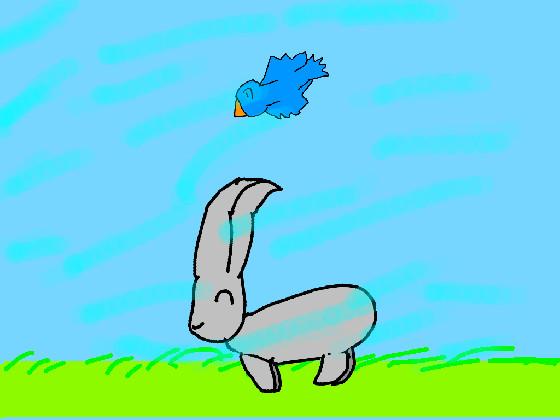 bunny and bird