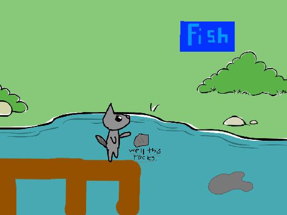 My fin fishing game