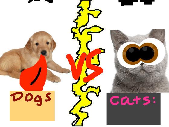 Dogs vs Cats!!🐈🐕 1