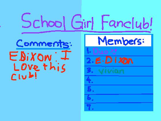 School Girl Fanclub 1 1