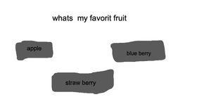 my favorite fruit