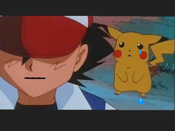 Ash Leaving Pikachu