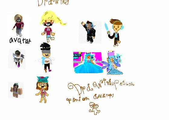 RANDOM ROBLOX AVATAR DRAWINGS! 1