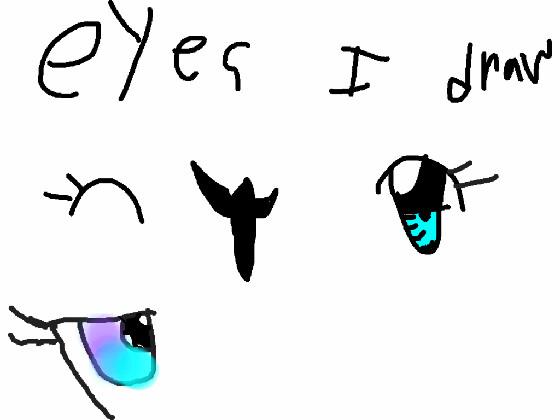 eyes i draw