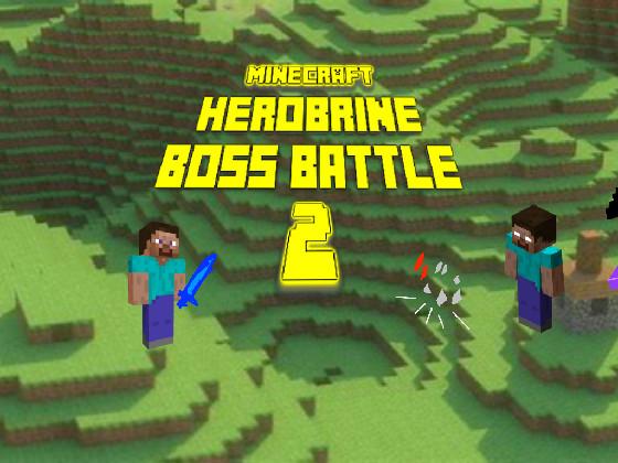 mincraft boss battle