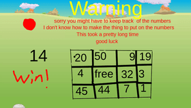 Bingo ORIGINAL please work