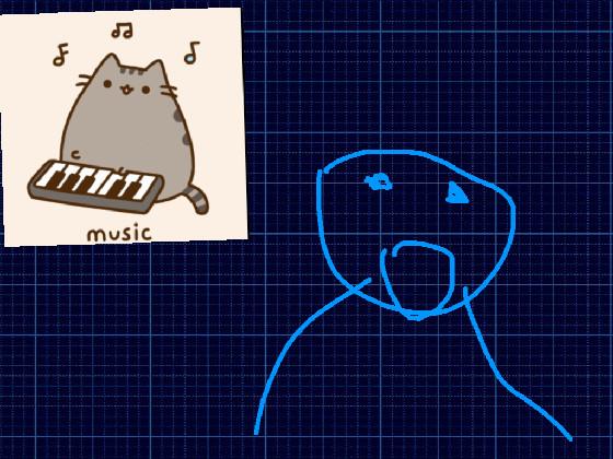 Pusheen plays happy birthday song ps please leave a like