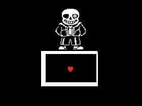 Sans boss battle