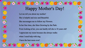 Mother's Day Mad Libs