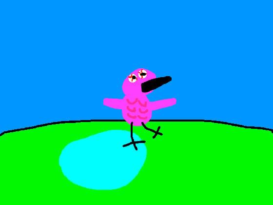 freak out flamingo