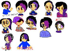 Me in different styles  1