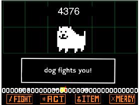 undertale sans the dog 1