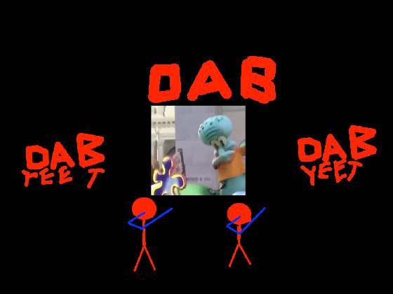 DABING WITH SQUIDWARD!!!!!!!!!!!!!!!!!!!