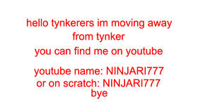 farewell tynker