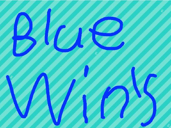 Blue wins🦕🐳🐬🦋🐟🫐❄️🥏🧊💎