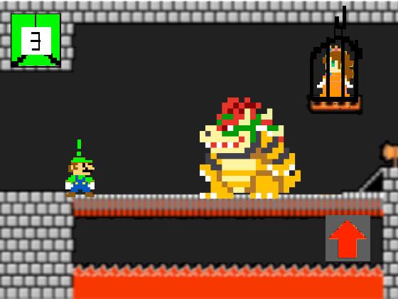 Luigi’s fight with Bowser 1