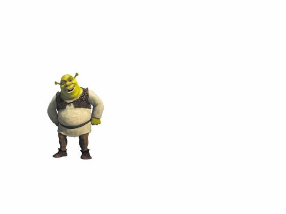 shrek goes for a walk