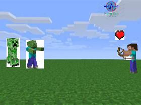 Minecraft shooter 1