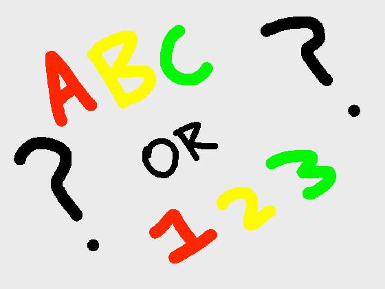 Randomizer - 123 or ABC?