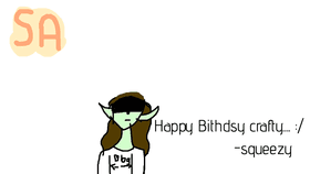 hAppy  birthday craft! (read escription)