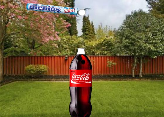 mentos in coke 1