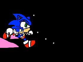 Sonic dash In the Galaxy