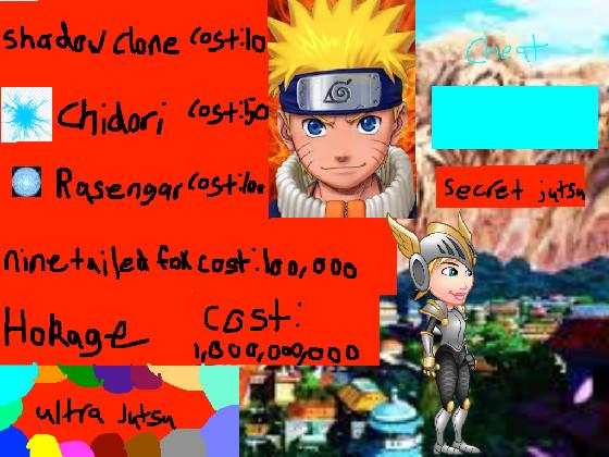 naruto clicker and mini game