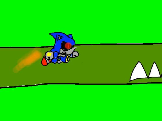 Metal Sonic dash