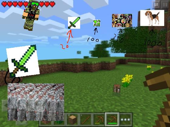 minecraft army cliker 1