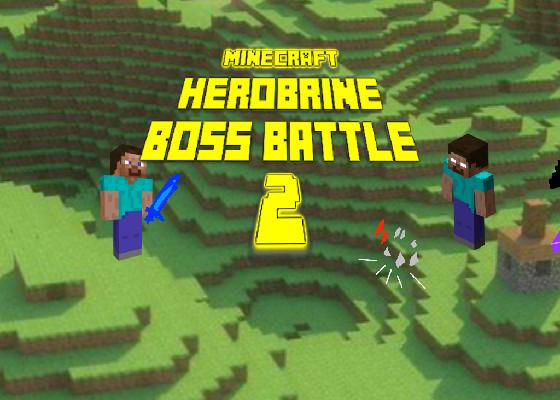 minecraft herobrine boss battle 2  1 1