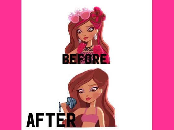 before and after briar Beauty