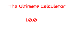 Ultimate Calculator